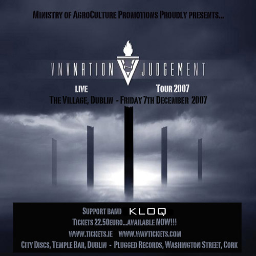 VNV Nation, The Village, Dublin, Friday 7 December 2007